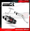 exhaust muffler DOMINATOR GP1 BLACK fits to Yamaha FZ6 2006  2010 2