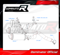 exhaust muffler DOMINATOR GP1 fits to Yamaha FZ6 2004  2010 8