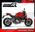 Monster 821 EXHAUST Ducati Muffler Auspuff Sportauspuff Silencer Echappement Silencieux Scarico Scarichi Escape Wydech Tłumik GP 2018 - 2021 Dominator 3