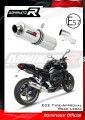 FZ1 FAZER 1000 Homologated ECE Type approval - Street legal EXHAUST Yamaha Muffler Auspuff Sportauspuff Silencer Echappement Silencieux Scarico Scarichi Escape Wydech Tłumik ROUND 2006 - 2015 DOMINATOR