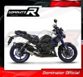 exhaust muffler DOMINATOR HP1 BLACK fits to Yamaha FZ8 FAZER 2010  2016 3