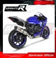 exhaust muffler DOMINATOR HP1 fits to Yamaha YZF R1 1000 RN65 2020  2022 3