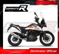 KTM 390 Adventure 2020 - 2021 EXHAUST Full System Muffler Auspuff Sportauspuff Silencer Echappement Silencieux Scarico Scarichi Escape Collector Manifold Wydech Tłumik OVAL DOMINATOR 2
