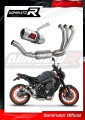 complete exhaust system with muffler DOMINATOR Full System GP fits to Yamaha MT 09 2021  2023