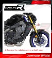 Yamaha MT 09 2021 - 2023 EX Full system Kolektor wydech Tłumik HP5 BLACK + dB killer medium