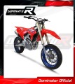 Kolektor wydechowy DOMINATOR  pasujący do motocykla Honda CRF 450 R RX 2021 Head Pipe Header Collector  3