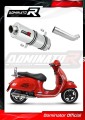 exhaust muffler DOMINATOR OV fits to Piaggio Vespa GTS 125 2007  2012
