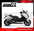 complete exhaust system with muffler DOMINATOR Full System GP1 fits to Yamaha XP 530 TMAX 2012  2016 4