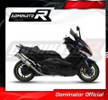 kompletny układ wydechowy z tłumikiem DOMINATOR Full System Okrągły pasujący do motocykla Yamaha T-MAX 500 2008 - 2011 4
