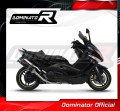 Yamaha T-MAX 500 2008 - 2011 Full System Kolektor wydech Tłumik HP1 BLACK + dB killer medium