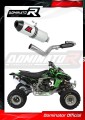 kompletny układ wydechowy z tłumikiem DOMINATOR Full System MX2 pasujący do motocykla Kawasaki KFX 450 2008 - 2014