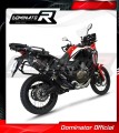 Honda CRF 1000L Africa Twin 2015 -2017  motorcycle Exhaust Muffler Auspuff Sportauspuff Silencer Echappement Silencieux Scarico Scarichi Escape Wydech Tłumik HP7 BLACK  Dominator 1