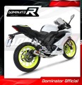 complete exhaust system with muffler DOMINATOR Full System GP fits to Yamaha YZF R125 2019  2020 3