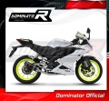 complete exhaust system with muffler DOMINATOR Full System HP3 BLACK fits to Yamaha YZF R125 2019  2020 2