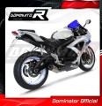 exhaust muffler DOMINATOR HP3 LOW LEVEL fits to Suzuki GSXR 600 K8 K9 L0 2008  2010 3