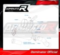 Kawasaki Z 900 2020 - 2024 Homologowany wydech Tłumik  GP BLACK