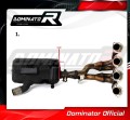 exhaust muffler DOMINATOR HP3 LOW LEVEL fits to Suzuki GSXR 750 K8 K9 L0 2008  2010 5