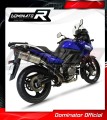 DL 650 V-STROM EXHAUST Suzuki Muffler Auspuff Sportauspuff Silencer Echappement Silencieux Scarico Scarichi Escape Wydech Tłumik Carbon Tip HP1 2004 - 2006 Dominator 2