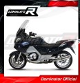 R1200RT Exhaust BMW Homologated EC Type approval  Street legal Approval Certificate Muffler Auspuff Sportauspuff Silencer Echappement Silencieux Scarico Scarichi Escape Wydech Tłumik ROUND 2010 - 2013 Dominator 3