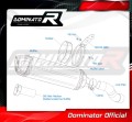 wydech tłumik DOMINATOR Homologowany HP1 CZARNY pasujący do motocykla Kawasaki Z 900 2020 - 2024 2