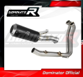 complete exhaust system with muffler DOMINATOR Full System GP BLACK fits to BMW F900XR 2020  2026 2