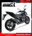 kompletny układ wydechowy z tłumikiem DOMINATOR Full System HP8 CZARNY pasujący do motocykla Kawasaki Z800 2013 - 2016 3