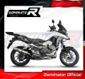 exhaust muffler DOMINATOR ROUND fits to Honda VFR 800 X Crossrunner 2015  2021 5