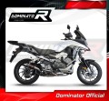 exhaust muffler DOMINATOR GP1 BLACK fits to Honda VFR 800 X Crossrunner 2015  2021 3