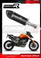 KTM 790 DUKE 2018 - 2020 EXHAUST Muffler Auspuff Sportauspuff Silencer Echappement Silencieux Scarico Scarichi Escape Wydech Tłumik HP8 BLACK DOMINATOR