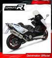 complete exhaust system with muffler DOMINATOR Full System OV fits to Yamaha XP 530 TMAX 2012  2016 3