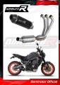 Yamaha MT 09 2021 - 2022 Full  Exhaust System EX Muffler Auspuff Sportauspuff Silencer Echappement Silencieux Scarico Scarichi Escape Collector Manifold Wydech Tłumik  HP3 BLACK Low Level  DOMINATOR EXHAUST SYSTEM
