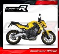 complete exhaust system with muffler DOMINATOR Full System GP BLACK fits to Honda CB 650 F 2014  2018 2