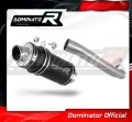Suzuki GSXR 1000 K1-K4 2001 - 2004 Slip-on Exhaust Muffler Auspuff Sportauspuff Silencer Echappement Silencieux Scarico Scarichi Escape Marmitta Wydech Tłumik GP 1 BLACK DOMINATOR EXHAUST SYSTEM 1