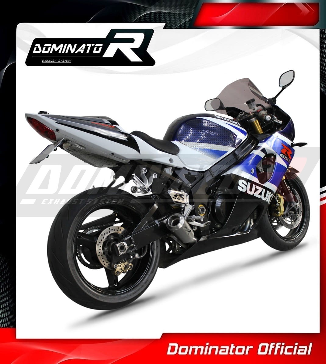 Suzuki GSXR 1000 K1 - K4 2001 - 2004 Exhaust Silencer Muffler Slip