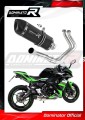 Kawasaki  NINJA 650 2017 - 2022 EXHAUST Collector Manifold Full System Muffler Auspuff Sportauspuff Silencer Echappement Silencieux Scarico Scarichi Escape Wydech Tłumik HP1 BLACK Dominator Exhaust System