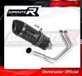Kawasaki  NINJA 650 2017 - 2022 EXHAUST Collector Manifold Full System Muffler Auspuff Sportauspuff Silencer Echappement Silencieux Scarico Scarichi Escape Wydech Tłumik HP1 BLACK Dominator Exhaust System 1