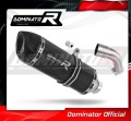 exhaust muffler DOMINATOR HP1 BLACK fits to Suzuki SV 650 2016  2023 2