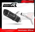 exhaust muffler DOMINATOR HP1 BLACK fits to Triumph TIGER 800 XC XR 2011  2014 2