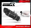 Ducati MONSTER 695 2006 - 2008 EXHAUST Muffler Auspuff Sportauspuff Silencer Echappement Silencieux Scarico Scarichi Escape Wydech Tłumik HP1 BLACK Dominator Exhaust System