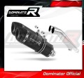 exhaust muffler DOMINATOR HP1 BLACK fits to Cagiva V RAPTOR 1000