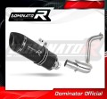 wydech tłumik DOMINATOR HP1 CZARNY pasujący do motocykla BMW G310GS 2016 - 2024 2
