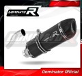 wydech tłumik DOMINATOR HP1 CZARNY pasujący do motocykla Aprilia RS 125 1999 - 2005