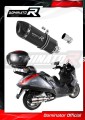 exhaust muffler DOMINATOR HP1 BLACK fits to Aprilia Atlantic 500 Sprint