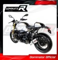 exhaust muffler DOMINATOR HP1 fits to BMW R nine T 2016  2018 3
