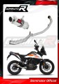 KTM 390 Adventure 2020 - 2021 EXHAUST Full System Muffler Auspuff Sportauspuff Silencer Echappement Silencieux Scarico Scarichi Escape Collector Manifold Wydech Tłumik GP 1 DOMINATOR