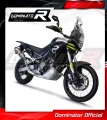 complete exhaust system with muffler DOMINATOR Full System HP6 fits to Aprilia Tuareg 660 2021  2023 3