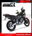 Aprilia Tuareg 660 2021 - 2022 EXHAUST Collector Manifold Full System Muffler Auspuff Sportauspuff Silencer Echappement Silencieux Scarico Scarichi Escape Wydech Tłumik HP6 BLACK Dominator Exhaust System 2