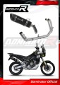 complete exhaust system with muffler DOMINATOR Full System HP6 BLACK fits to Aprilia Tuareg 660 2021  2023 4