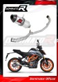 KTM 390 Duke 2021 -2022 Full  Exhaust System  Muffler Auspuff Sportauspuff Silencer Echappement Silencieux Scarico Scarichi Escape Collector Manifold Wydech Tłumik HP3  DOMINATOR