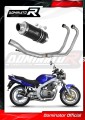 complete exhaust system with muffler DOMINATOR Full System GP1 BLACK fits to Suzuki GS 500E 1989  2009
